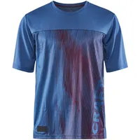 Craft Core Offroad XT kurzarm Fahrradshirt Herren 372435 zils/burgundy