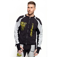 King Kerosin Motor Gear, Protektorenjacke - Schwarz/Grau - L