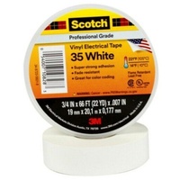 3M Deutschland PVC Elektro-Isolierband Scotch 35 19x20 ws