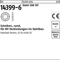 Peiner Umformtechnik EN 14399 -6 Stahl 24 Scheiben -P-