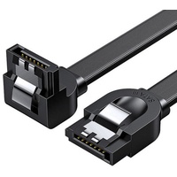 UGREEN rechtwinkliges SATA 3.0 Kabel 0,5m schwarz
