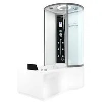 AcquaVapore Whirlpool Wanne Duschtempel Dusche Duschkabine K55-l01-wp-ec 170x100 cm