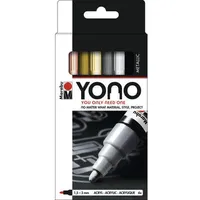 Marabu YONO Marker Set 4 St. mehrfarbig