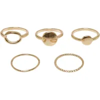 URBAN CLASSICS Ring-Set Urban Classics Unisex Basic Stacking Ring