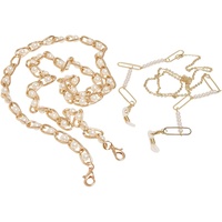 URBAN CLASSICS Unisex Kette Multifunctional Chain With Pearls 2-Pack,