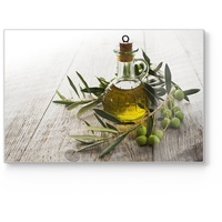 Deqori Schneidebrett aus Glas | groß 30x20 cm |