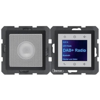 Berker 29806086 Radio Touch mit LS DAB+ Q.x anthrazit