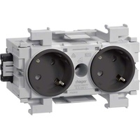 Tehalit 2-fach Kanalsteckdose GS20119011