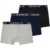 NAME IT Jungen Nkmboxer 3p Noos Unterhose, Black 1,