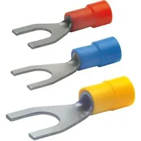 Klauke Quetschkabelschuhe, Gabelform, 0,5-1,0mm2 M5, 100 Stück