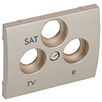 Legrand 771489 Wandplatte/Schalterabdeckung Titan