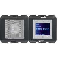 Berker Radio Touch mit DAB+ K.x anthrazit