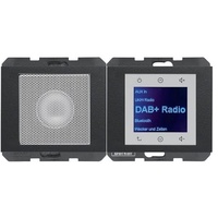 Berker 29807006 Radio Touch mit DAB+ K.x anthrazit
