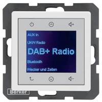 Berker 30846089 Radio Touch UP DAB+, BT Q.x polarweiß