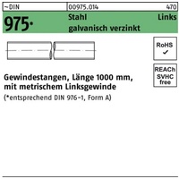 Industrial Quality Supplies ~DIN 975 Stahl Links galvanisch verzinkt