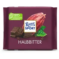 Ritter Sport Halbbitterschokolade 100 g