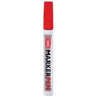 CRC Permanentmarker MARKERPEN rot Strich-B.1-4,5mm Schreibspitze wasserfest