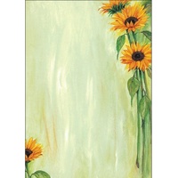 Sigel Motivpapier Sunflower A4 90 g/m2,