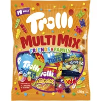 Trolli MULTI MIX Friends & Family Fruchtgummi 18 St./