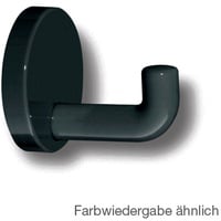 Hewi Einzelhaken 801.90.010 einfach A.30mm PA tiefschwarz 90