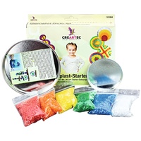 Creartec Bastelset Schmelzgranulat Colouraplast Starter Set - 53004