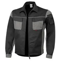 Qualitex HIGH QUALITY WORKWEAR Bundjacke PRO schwarz/grau Größe: 56