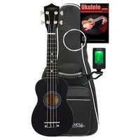 Classic Cantabile US-50 BK Sopran-Ukulele Schwarz Set