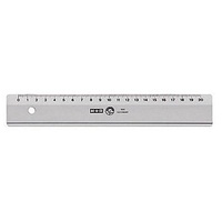 M+R M + R Lineal 20,0 cm, rauchgrau