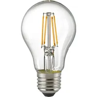 Sigor LED-Filament-Lampe AGL-Form klar E27, 2700K 10,5W 1521lm