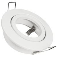 McShine Einbaurahmen McShine ''DL-248w'' rund, Ø82mm, schwenkbar Clip, Verschluss