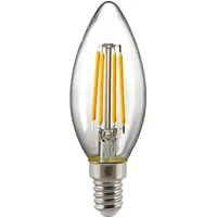 Sigor 4.5W Kerze Filament klar E14, 470lm 2700K LED