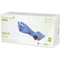 Medi-Inn Nitril blue Einmalhandschuhe Big Box puderfrei blau 5