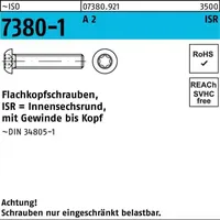 Hörger & Geßler Flachkopfschraube ISO 7380-1 M10 x 50