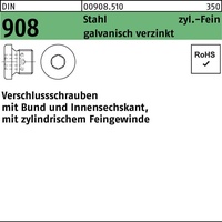 Hörger & Geßler DIN 908 Verschlussschraube Feingewinde VG M36x1,5