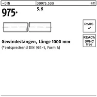 Industrial Quality Supplies DIN 975 Gewindestange VG M16x1000 Stahl