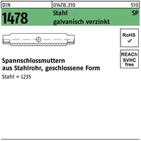 Industrial Quality Supplies DIN 1478 Spannschlossmuttern Stahl ÜZ SP