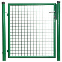 Ede - hadra hadra Gartentor grün-besch. 1-flügelig 1250x2000
