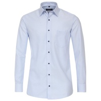CasaModa Businesshemd Casamoda Businesshemd uni blau 56