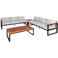 MCW Garten-Garnitur L26 4er-Set Hellgrau