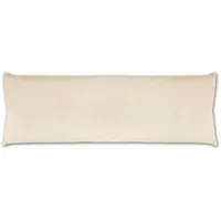 BestLivings Seitenschläfer Kissenhülle 40x140cm - Premium Kissen sandgrau -
