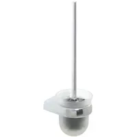 Bravat Metasoft WC-Wandgarnitur 818310 Glas chrom