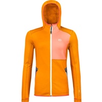 Ortovox Fleece Hoody Damen Fleecejacke-Orange-XL