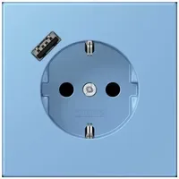 Jung Schuko-Steckdose LC 1520-18 A 256 Blau