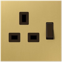 Jung Abschaltbare Steckdose 13 A 250 V Messing 1