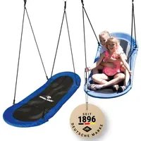 Donic Schildkröt Nestschaukel Oval 165 x 70 cm Blau