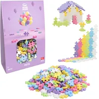 Plus-Plus Plus-Plus® 9603352 - Open Play Pastel, Konstruktionsspielzeug, 300