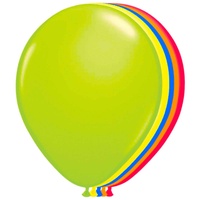 Folat 8166 50er Pack XL 25 cm Luftballons neon