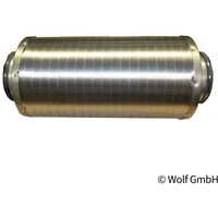 WOLF-Garten Wolf Schalldämpfer DN160 Länge 500 mm mit 50