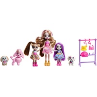 Mattel HNV26 - Enchantimals Glam Party - Puppen Spielset,
