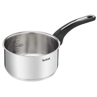 Tefal E3012904 Stieltopf, 18 cm, Edelstahl, dicker Boden für